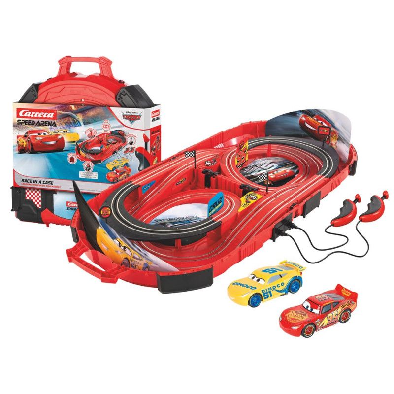 Circuit voitures Carrera Speed Arena Disney Pixar Cars Race in a Case - vue 2