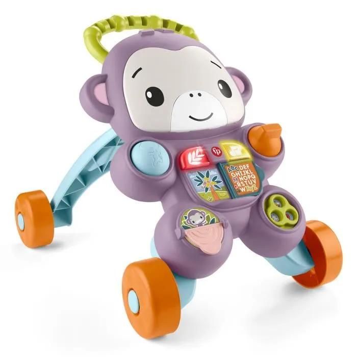 Fisher Price Mon Trotteur Singe Musique lumières et activités Fisher Price JGW90 - vue 2