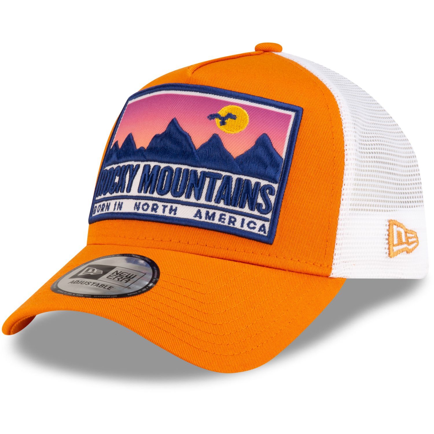 New Era 9forty A Frame Trucker Cap Rocky Mountains