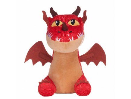 Peluche Krochefer dragon 23 cm Doudou Dragons Set Jouet Garcon + carte animal