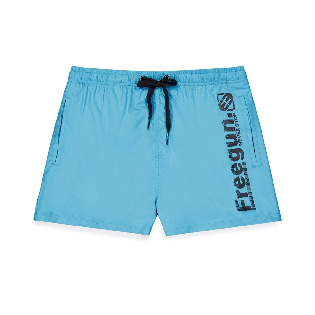 Maillots de bain enfant Freegun Boardshort court garçon avec ceinture demi élastiquée 8 /