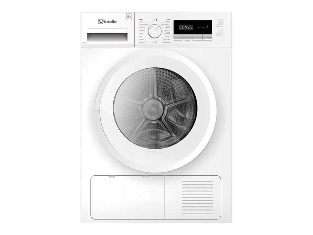 Vedette SFV182C Sèche linge Chargement frontal