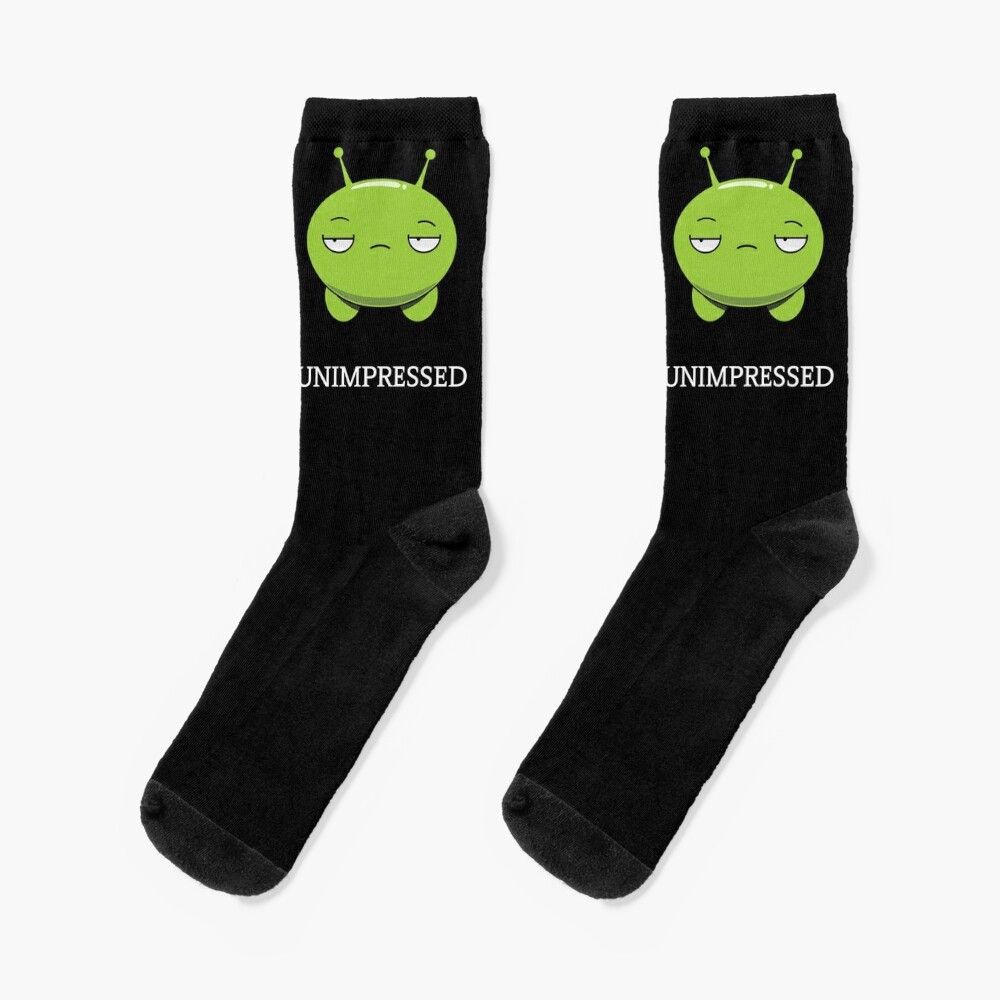 Chaussettes Taille Unique Mooncake Final Espace Non Impressionné Nouveauté Fantaisie Motif Fou Équipage Décontracté Pour Hommes Femmes