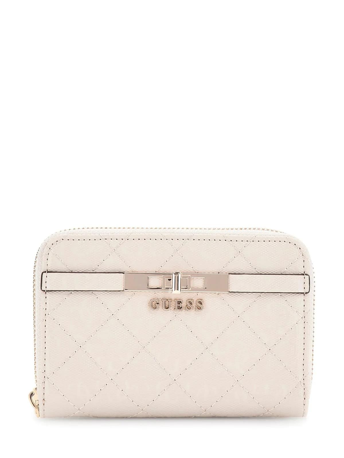 Guess Compagnon / Portefeuille Blane Slg Petite Tri Stone GG815714