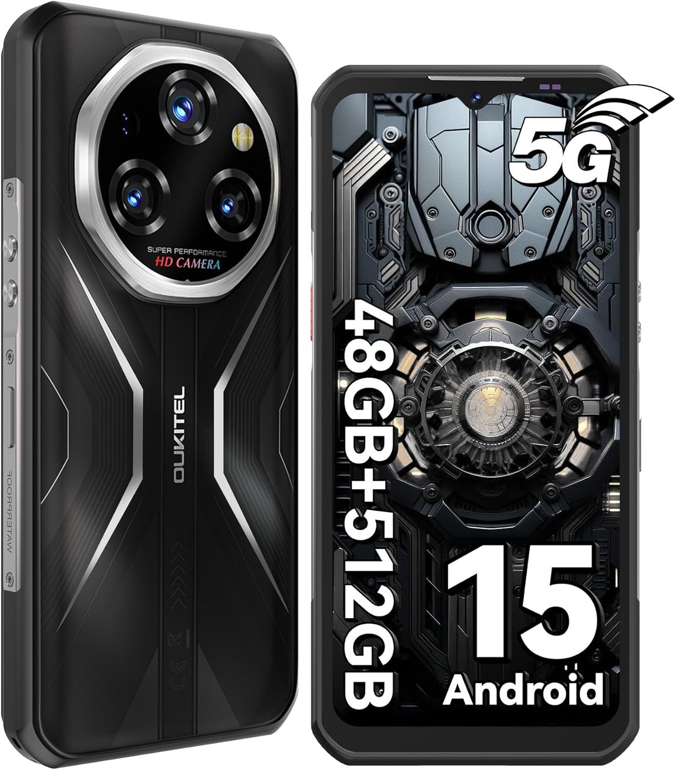 OUKITEL WP55 Pro 5G - Téléphone Incassable - vue 2