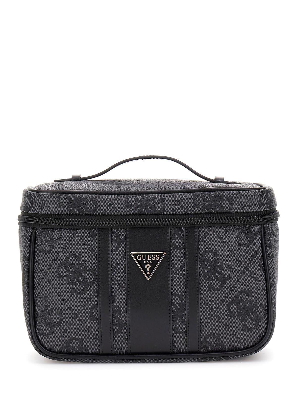 Guess Sac Voyage Erenia Toiletry Trai Coal Logo SO7838039 - vue 2