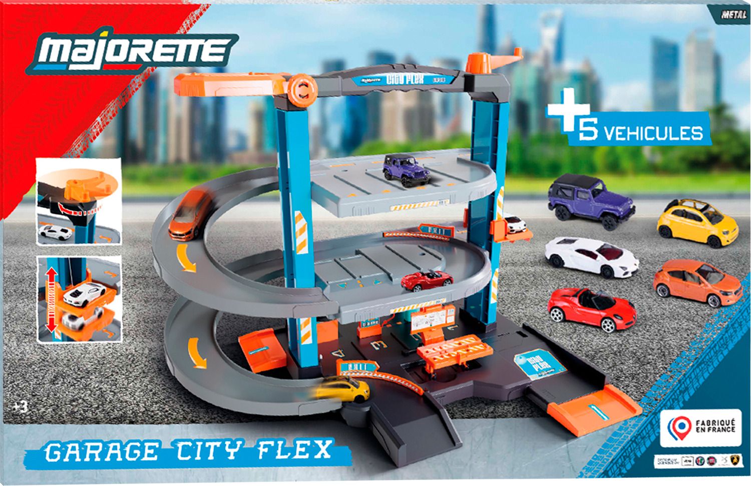 Majo Garage City Flex MAJORETTE - vue 2