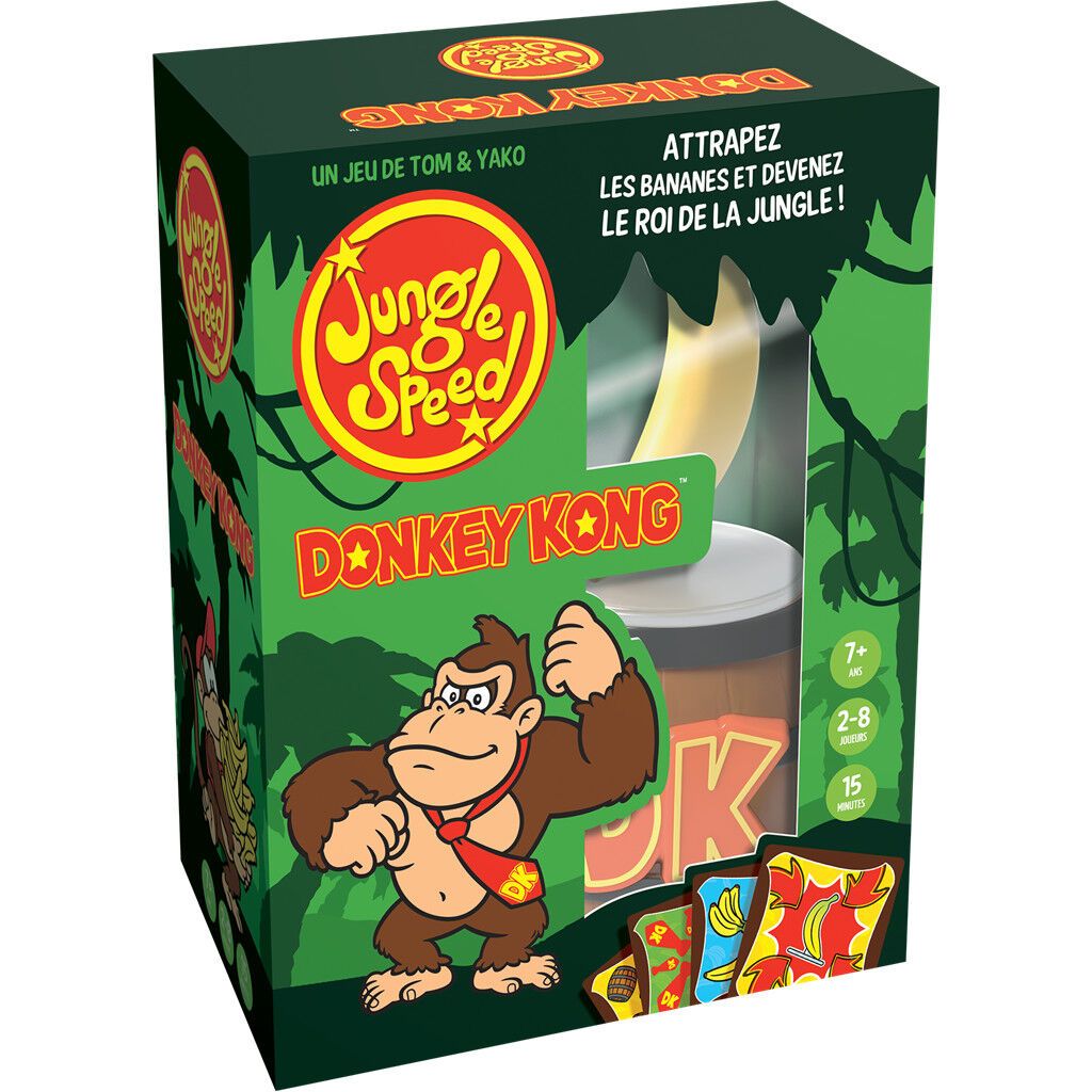 Jeu d'ambiance Asmodee Jungle Speed : Donkey Kong - vue 7