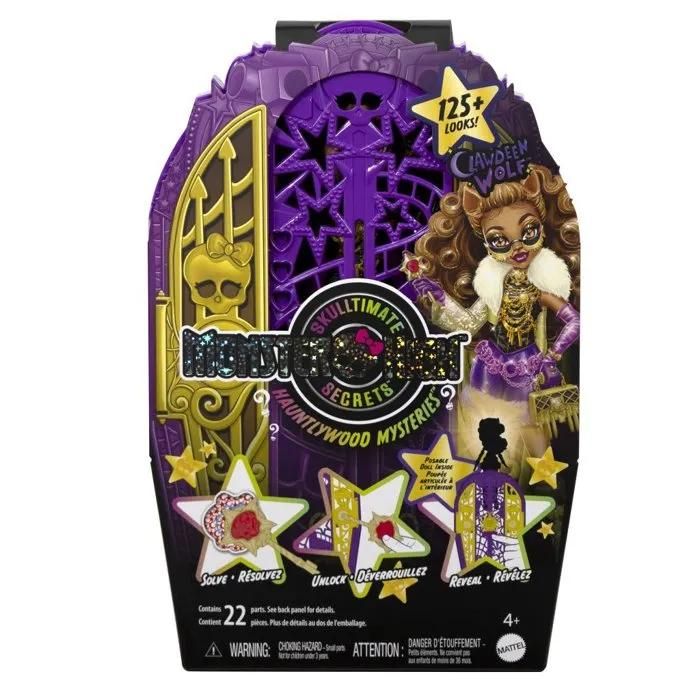 Poupée Mattel Monster High Clawdeen Wolf Skulltimate Secrets Hauntlywood