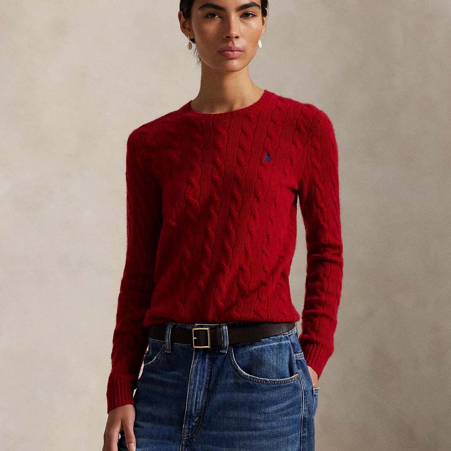 Vêtements Polo Ralph Lauren Julianna Long Sleeve Pullover pour Accessoires