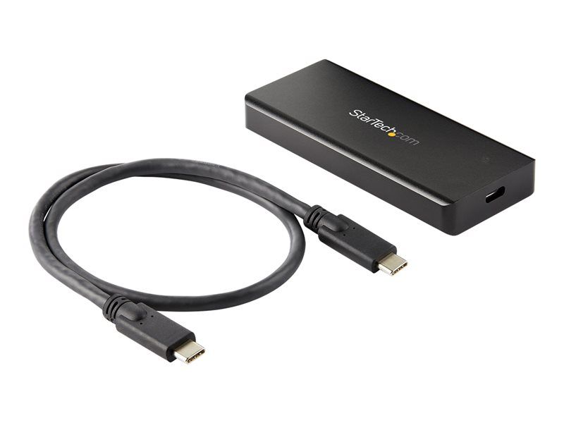 StarTech.com Boîtier USB 3.1 pour SSD .2 MVMe PCIe Key avec câble USB C Aluminium certifié IP67