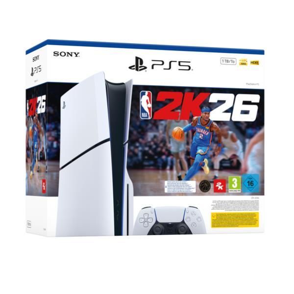Pack PlayStation Console PS5 Standard châssis D+ NBA2K26 - vue 7
