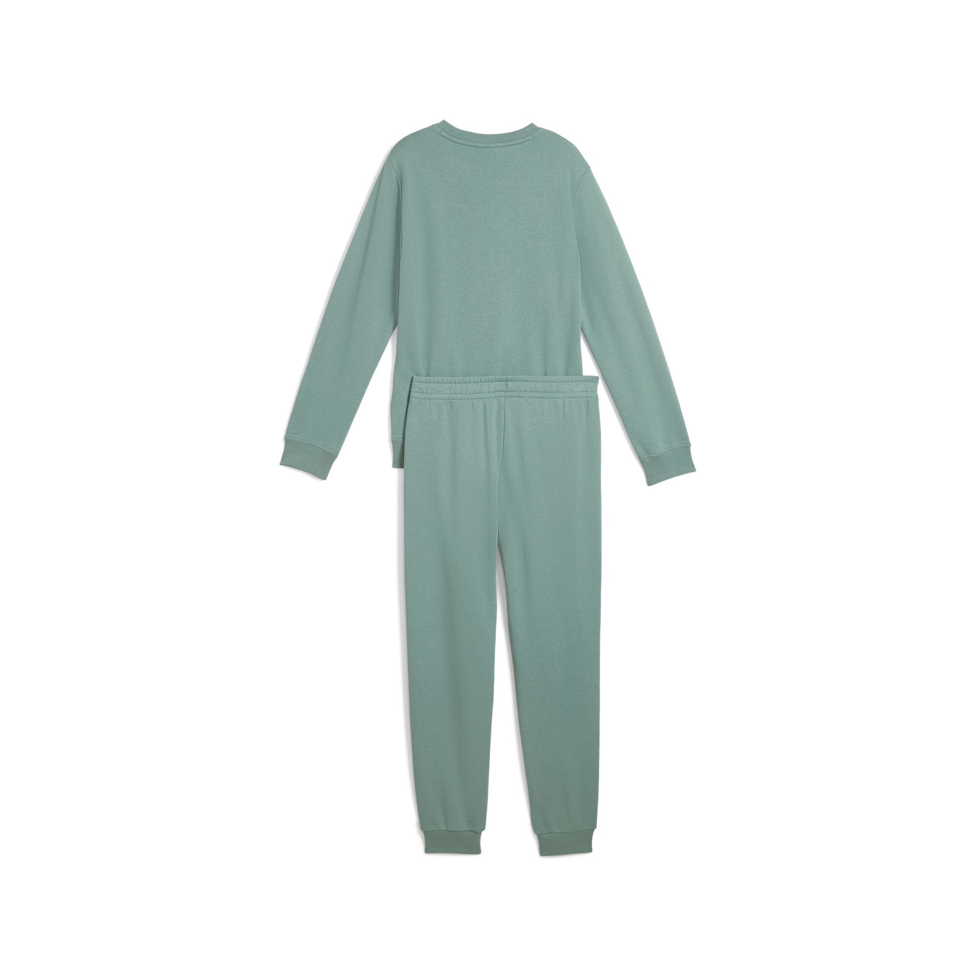 puma ensemble de survêtement essentials enfant et adolescent, vêtements, vert moon, 9-10y - 9-10 ans