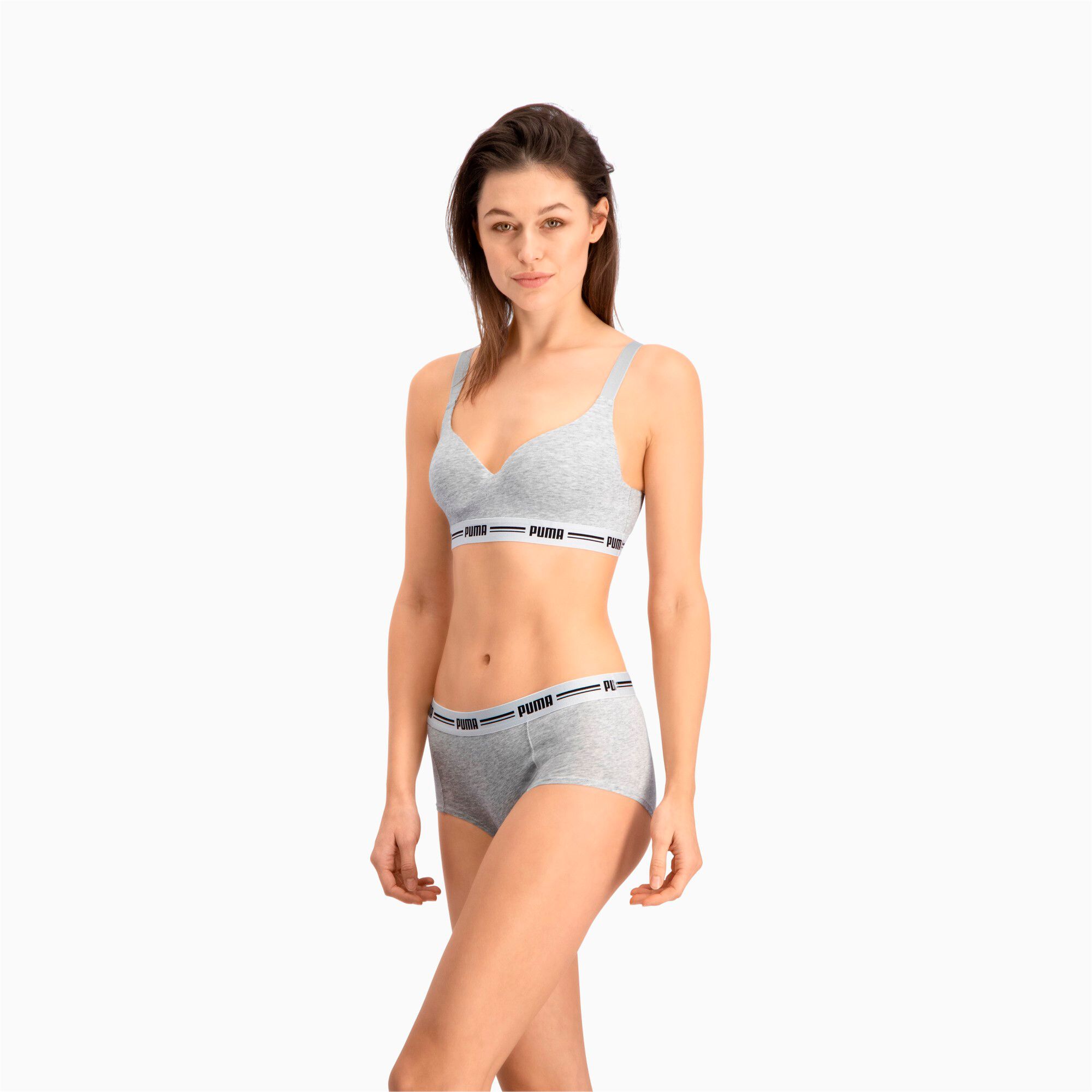 Sweat shirt Puma WOMEN PADDED TOP 1P HANG EU - vue 3