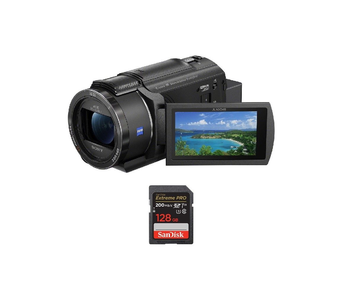 Sony FDR AX43A Caméscope + SanDisk Extreme PRO UHS I SDXC