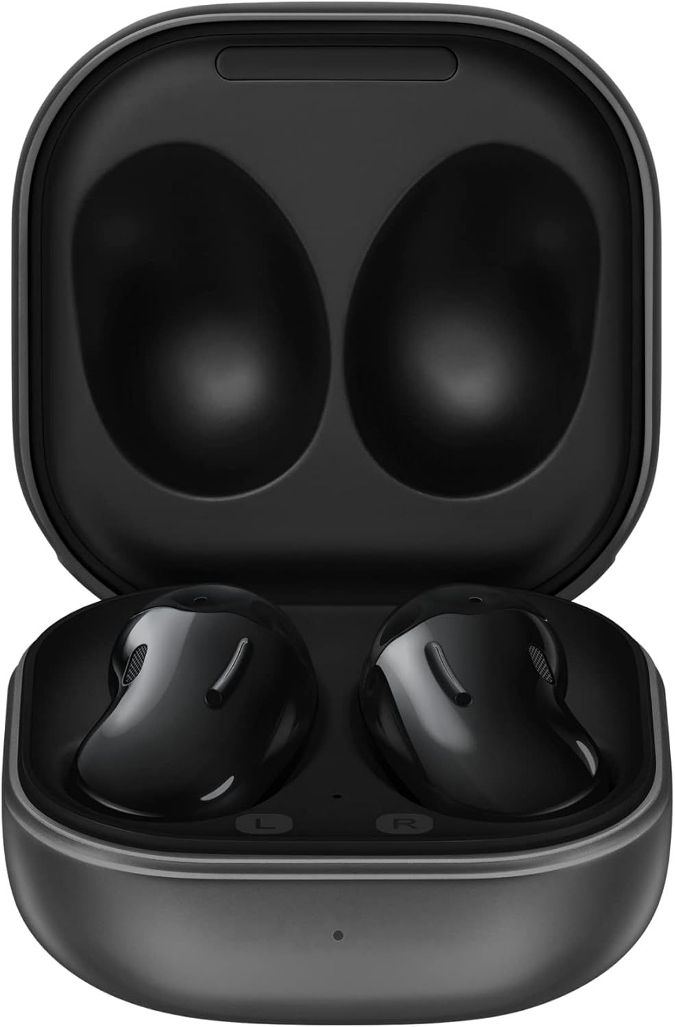 Samsung Écouteurs Bluetooth sans fil Galaxy Buds Live avec réduction du bruit ANC batterie longue durée son par AKG ajustement confortable version allemande chrome - vue 10