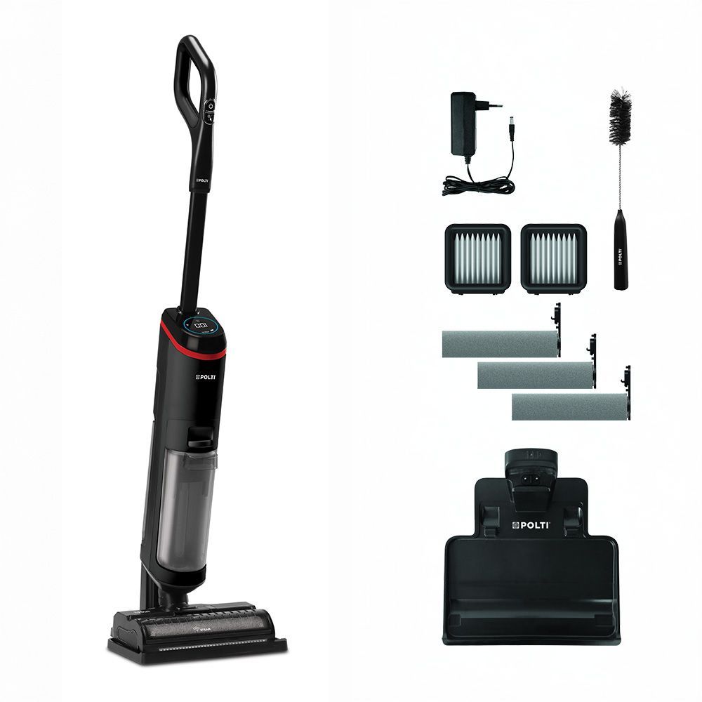 Aspirateur balai laveur vapeur sans fil POLTI RollySteam WD40C 14000 Pa 35 min 06 - vue 2