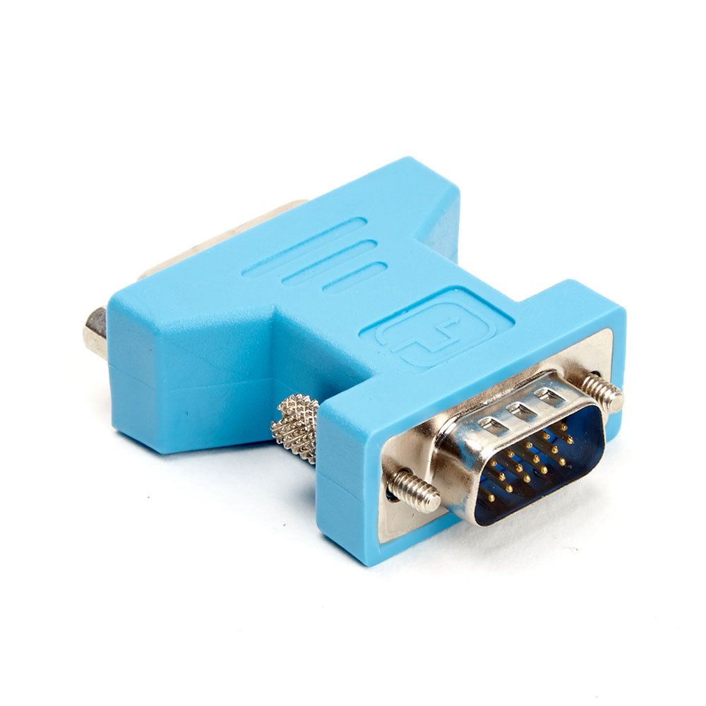 Adaptateur VGA mâle / DVI femelle DVI-I 24+5