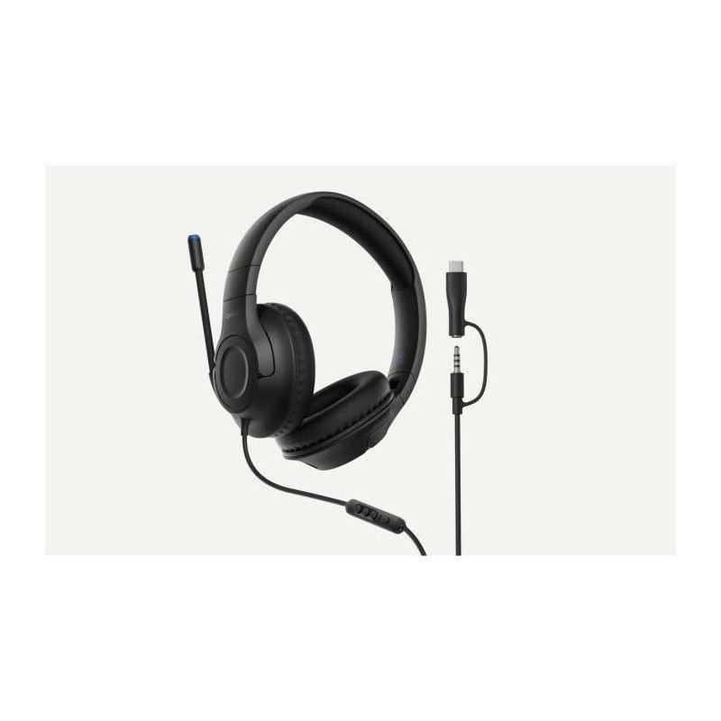 CASQUE AUDIO FILAIRE - BELKIN - INSPIRE - COMPATIBLE NINTENDO SWITCH 2 - POUR ENFANTS - NOIR