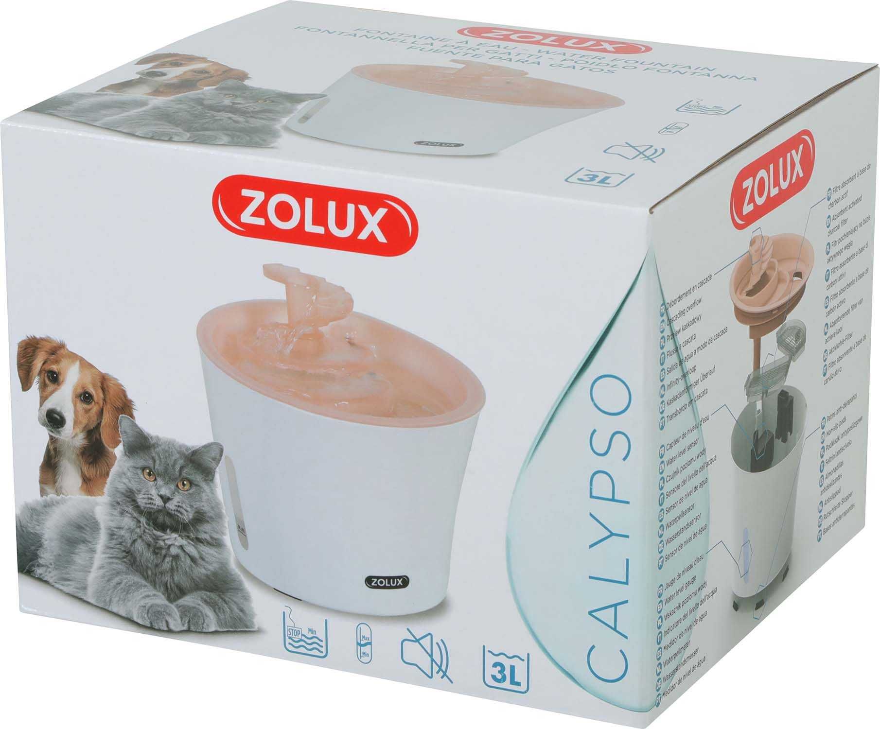 Fontaine À Eau Pour Chiens Et Chats Calypso 3 Litres