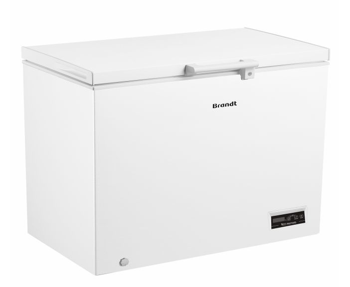 BRANDT Congélateur coffre 1 panier 308 litres BFK301ESW - vue 2