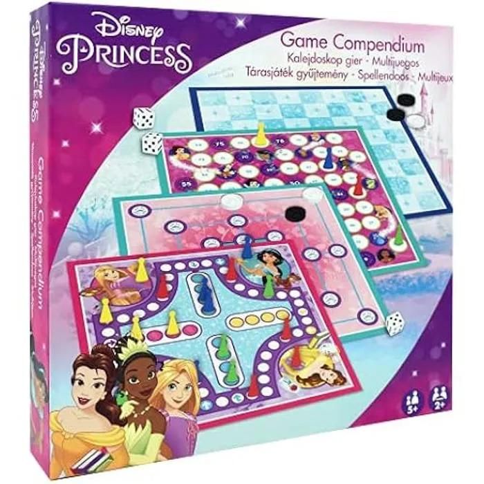 Jeu De Société Disney Disney Princess Games Compendium 4 Jeux À Partir De