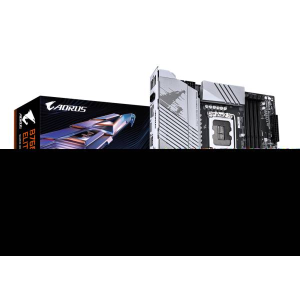 GIGABYTE B760M AORUS ELITE WIFI6E GEN5 Carte Mère – Compatible avec les processeurs Intel Core 14e génération VRM numérique 12+1+1 phases jusqu'à 5600 MHz DDR5 2 x .2 PCIe 4.0 Wi Fi 6E LAN 2.5 GbE USB 3.2 Gen 2x2 Neuf - vue 8