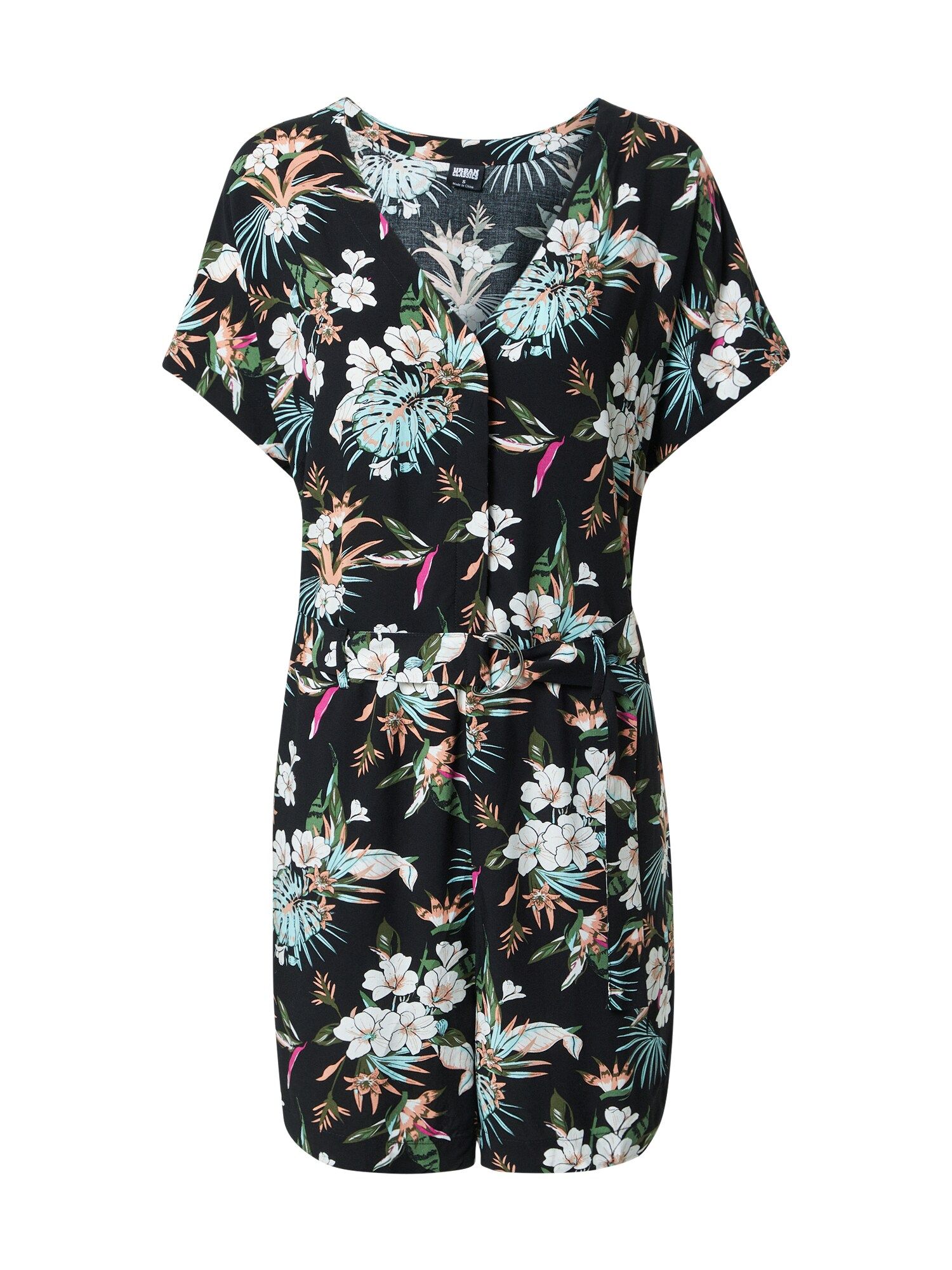 Urban Classics Femme Courte et Ceinture en Viscose pour Femme Combinaison