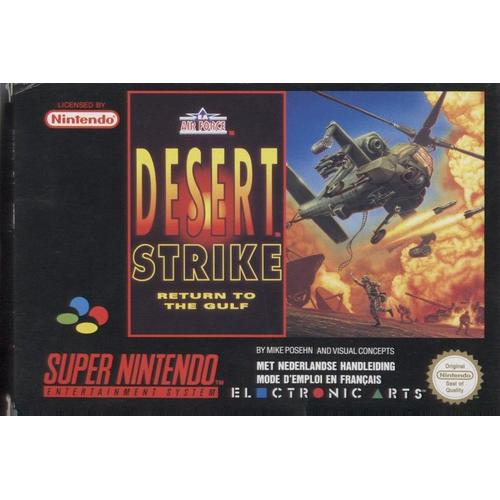 Desert Strike: Return To The Gulf Super Nintendo - Super Nes