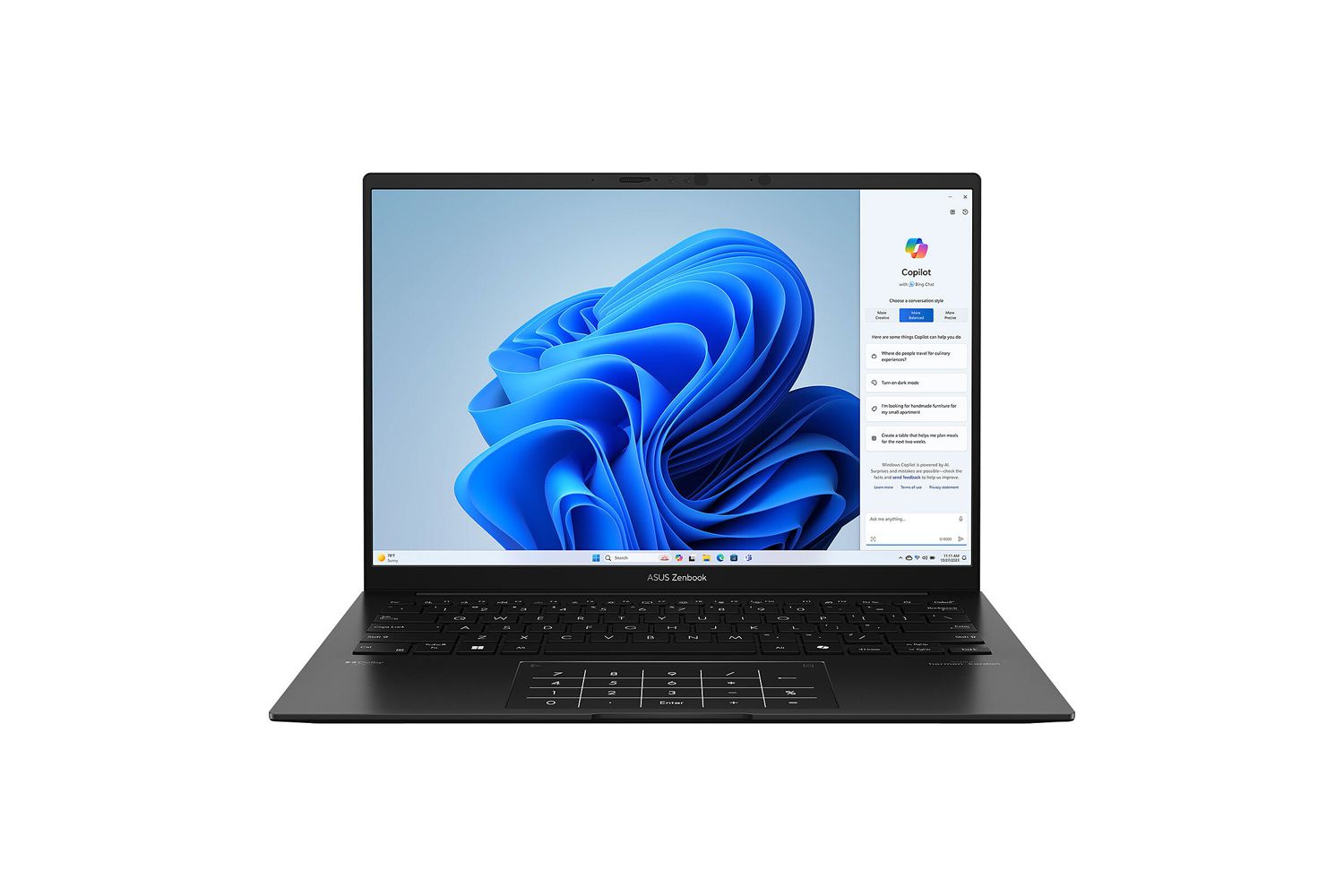 Asus Zenbook 14 OLED UM3406KA PP208W 14 AMD Ryzen AI 7 350 SSD RAM AMD Radeon Windows 11 AZERTY