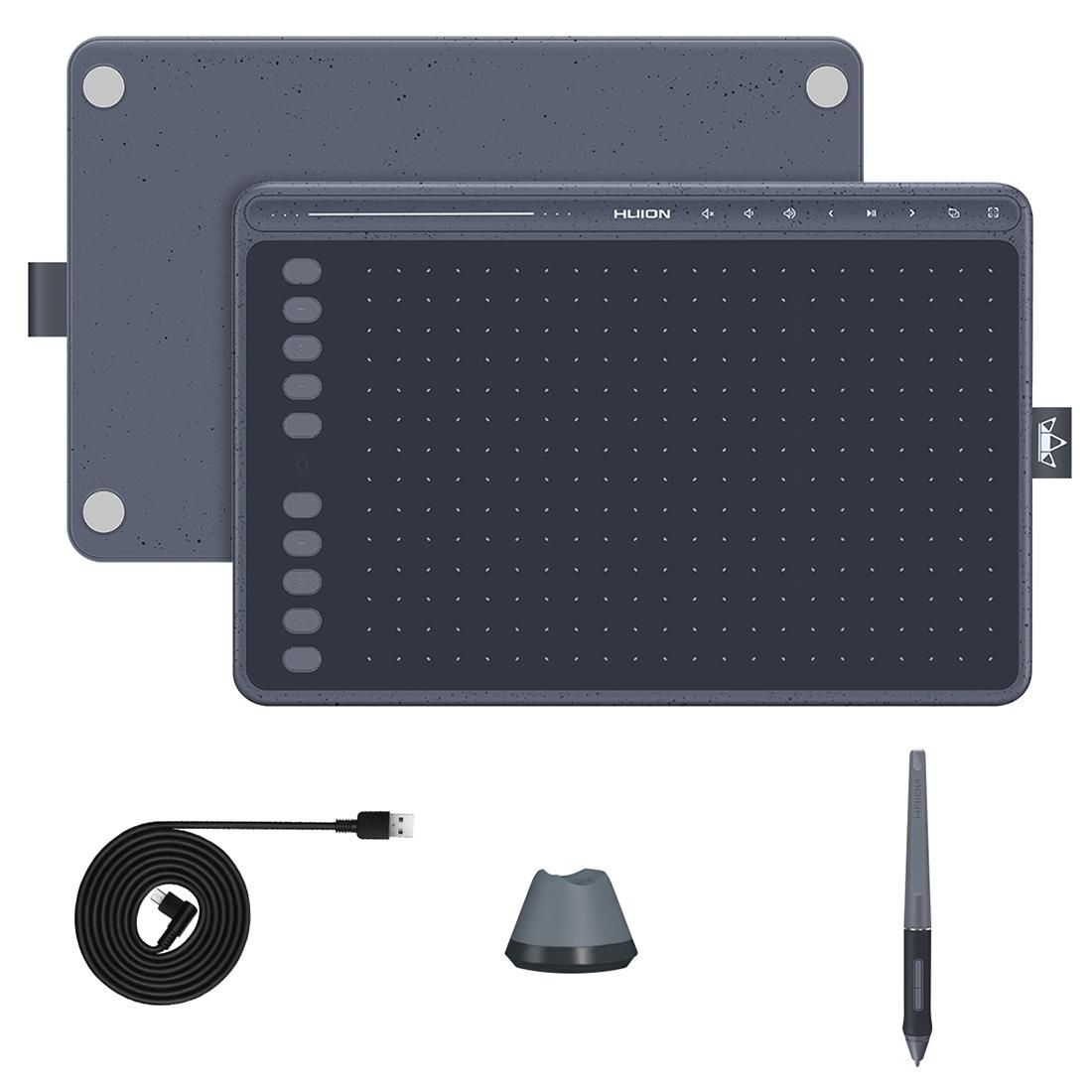 Tablette Graphique Ultra Fine Avec Stylet Sans Batterie Et Touches Multimédia YONIS - vue 2