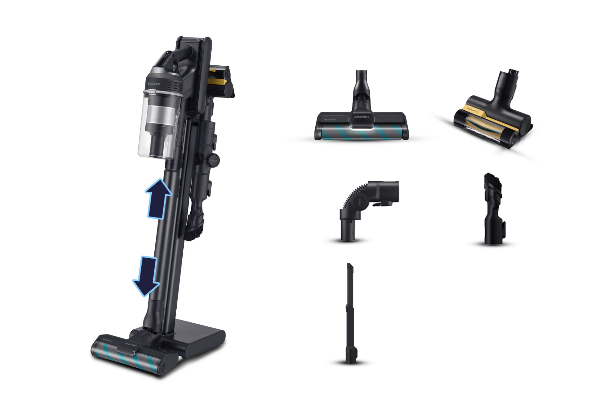 Aspirateur balai Samsung VS20C955CTKWA - vue 5