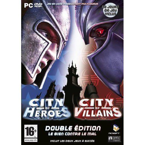 City Of Heroes + City Of Villains Double Edition - Contrat D'Abonnement ( 1 Mois ) - 1 Utilisateur - Pc - Dvd - Win