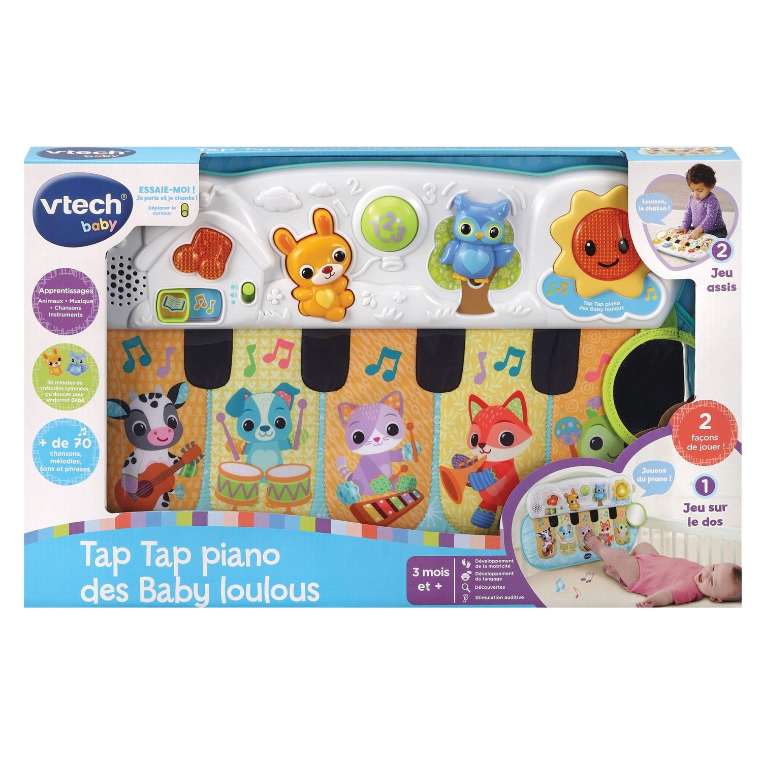 VTech Baby TAP TAP PIANO DES LOULOUS Textile - vue 4