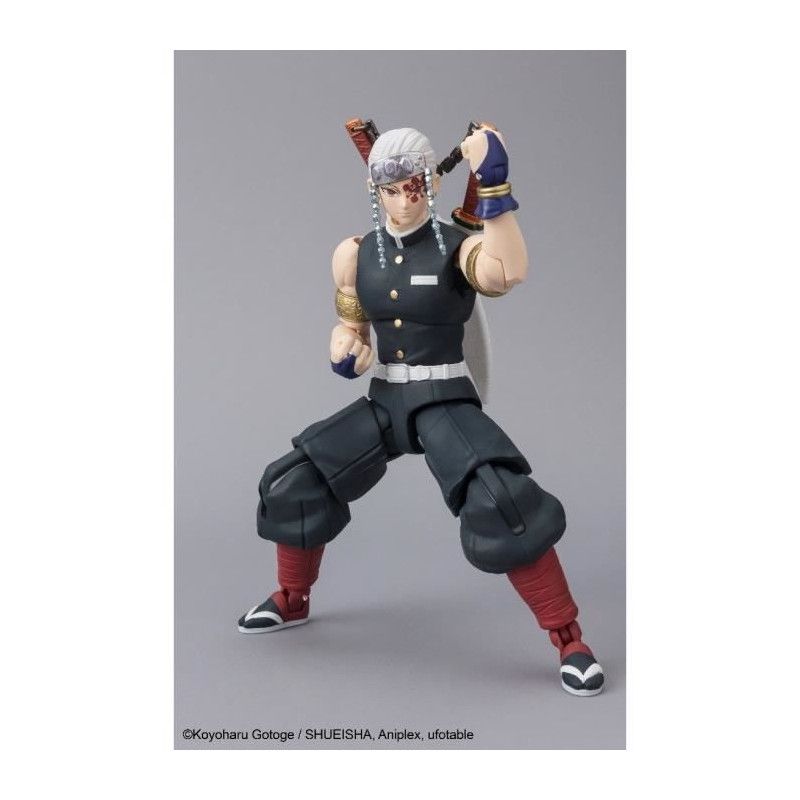 Figurine articulée Ultimate Legends HD - BANDAI - Demon Slayer - Uzui Tengen - 12 cm
