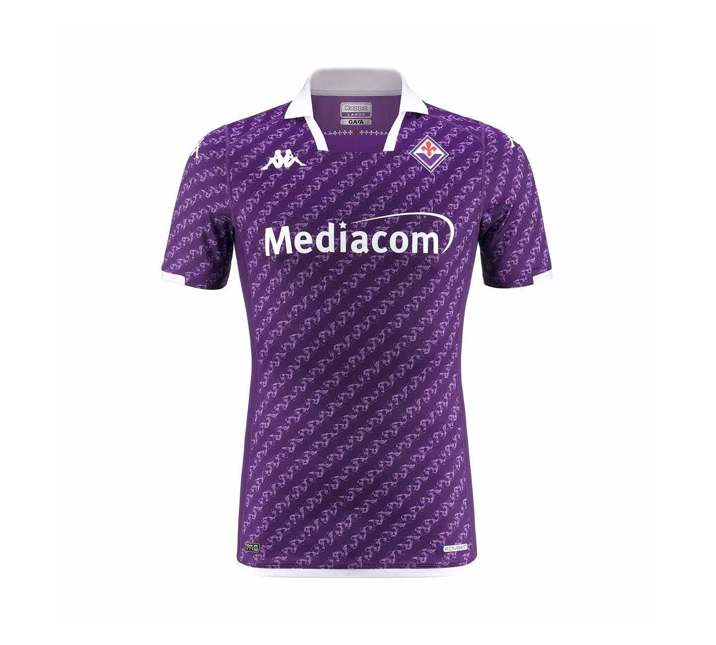 maillot kombat pro home fiorentina violet homme - S