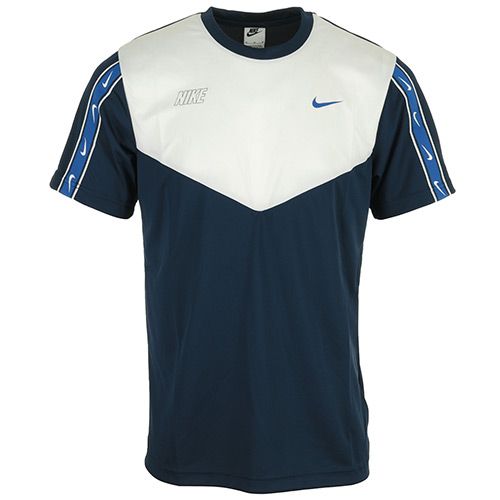 nike nsw repeat swoosh pk tee - S