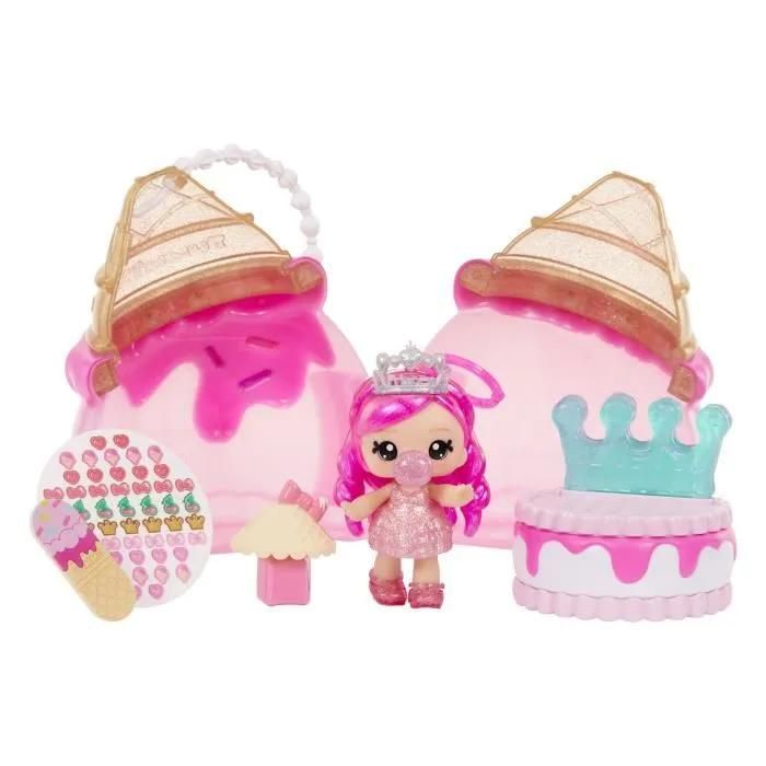 Yummiland Beauty Bag Playset + Lip Gloss Doll Ice Cream Beauty Bag - vue 2