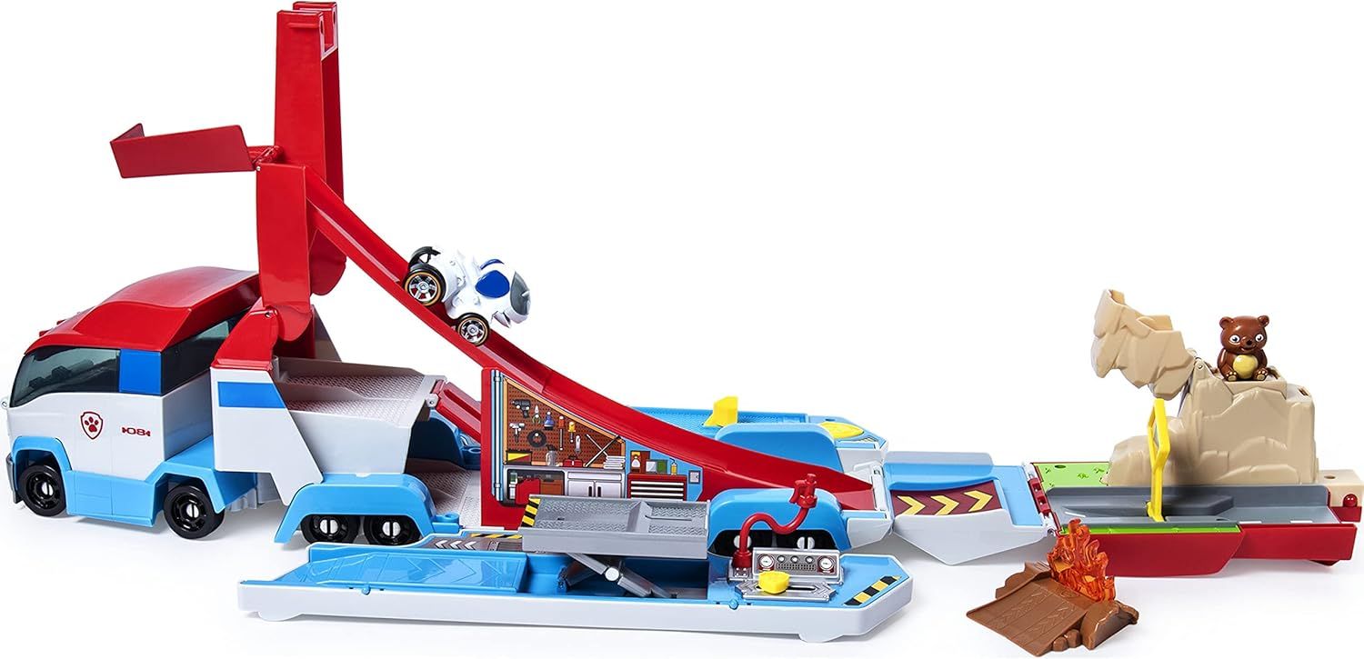 Playset Pat'patrouilleur 2 En 1 True Metal Paw Patrol Spinmaster Le Playset