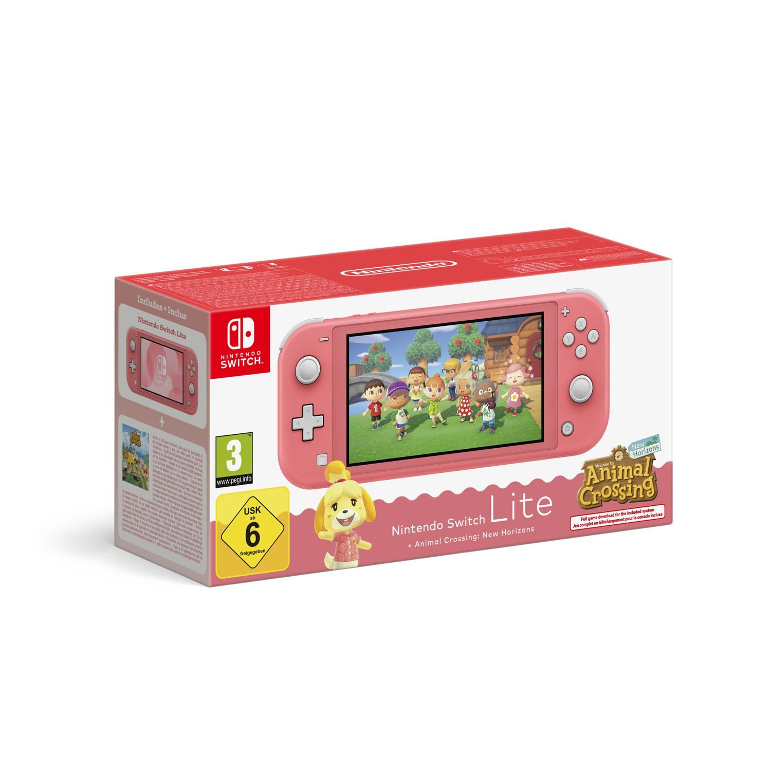 Console Switch Lite Animal Crossing New Horizons NINTENDO - vue 8