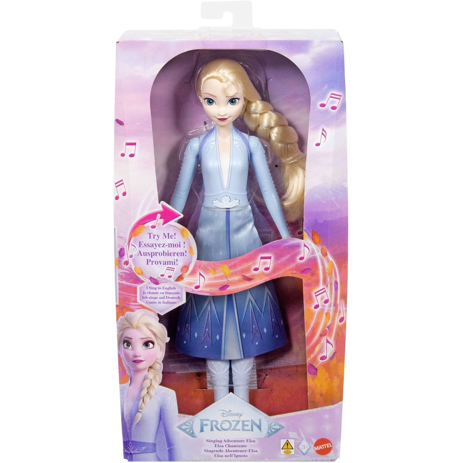 Disney Poupée Elsa Chantante La reine des neiges