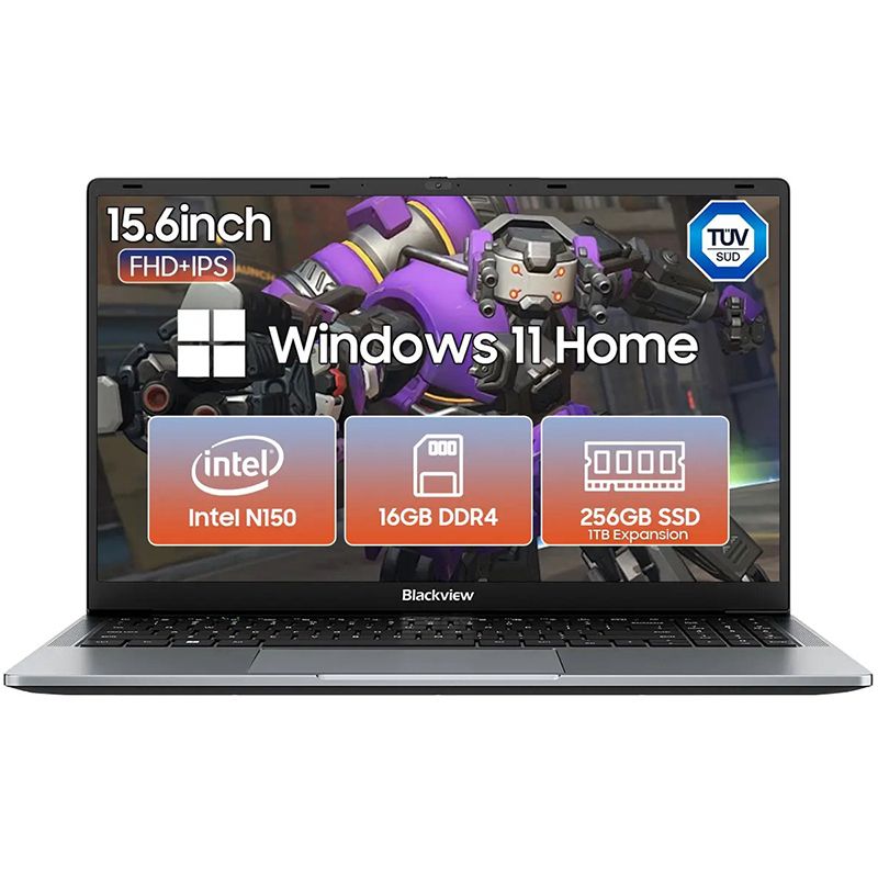 PC Portable Blackview Acebook 6 15.6 Intel Twin Lake N150 RAM SSD Windows 11 Home Ordinateur Portable QWERT