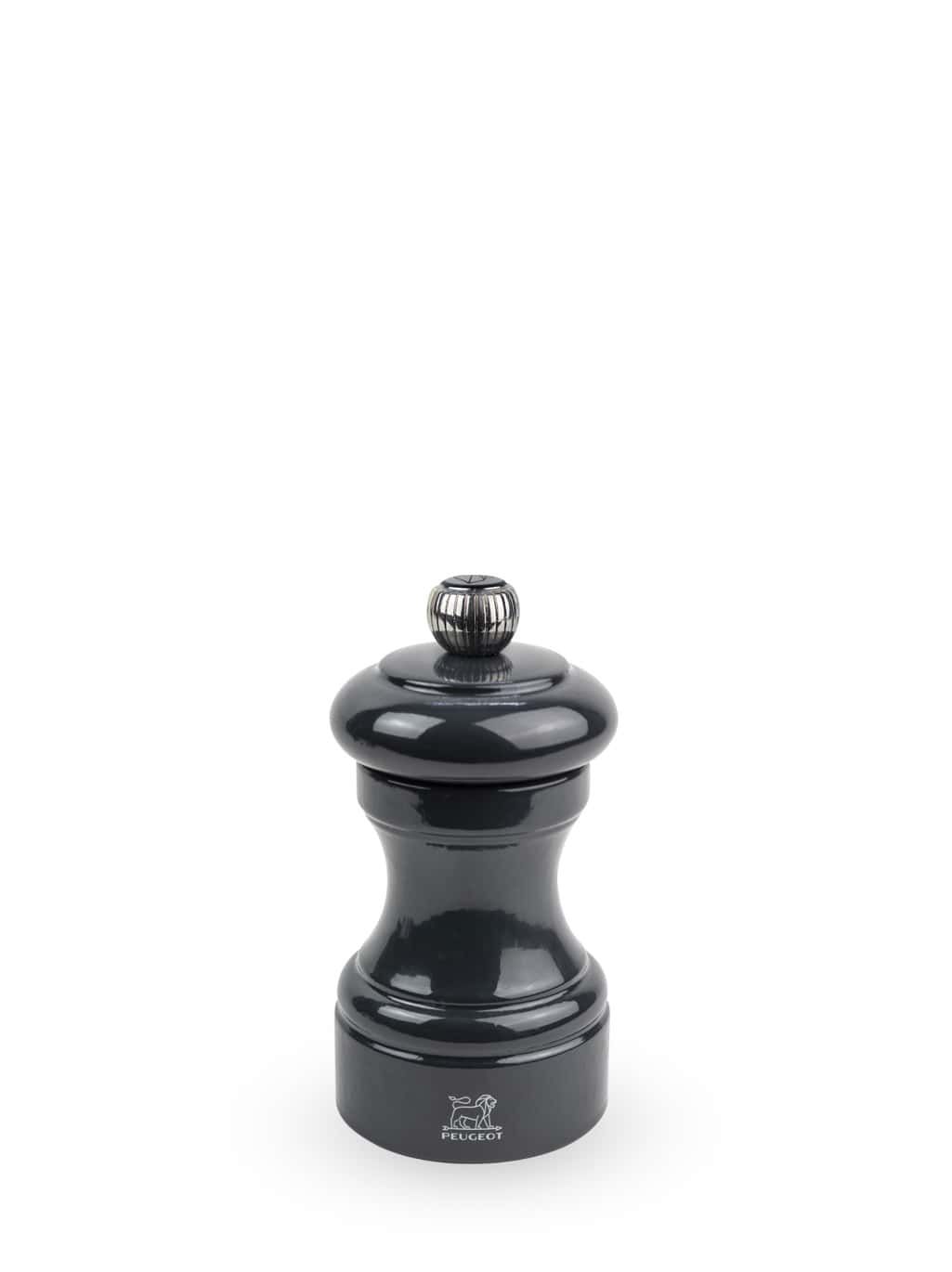 Bistro Moulin À Poivre Manuel En Bois Laqué, Ardoise, 10 Cm - 4