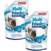 Beaphar Multi-Frisch pour les toilettes pour chats 400 g 2xBrise fraîche, 2x