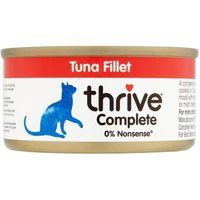 Thrive Complete pour chat 12 x 75 g Filet de thon