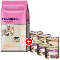 Comparer les prix de PREMIERE Nourriture mixte Kitten Set 2 pièces