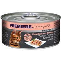 Meilleurs prix pour PREMIERE Fine Filets nature Thon aux crevettes 12x80 g