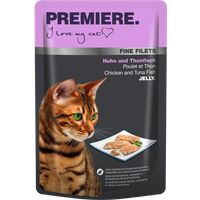 Comparer les prix de PREMIERE S Fine Filets Huhn und Thunfisch 24x100 g