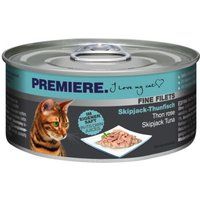 Comparer les prix de PREMIERE Fine Filets nature Thon Skipjack 48x80 g