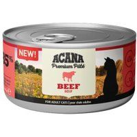 Comparer les prix de ACANA Premium Pâté Bœuf 24x85 g